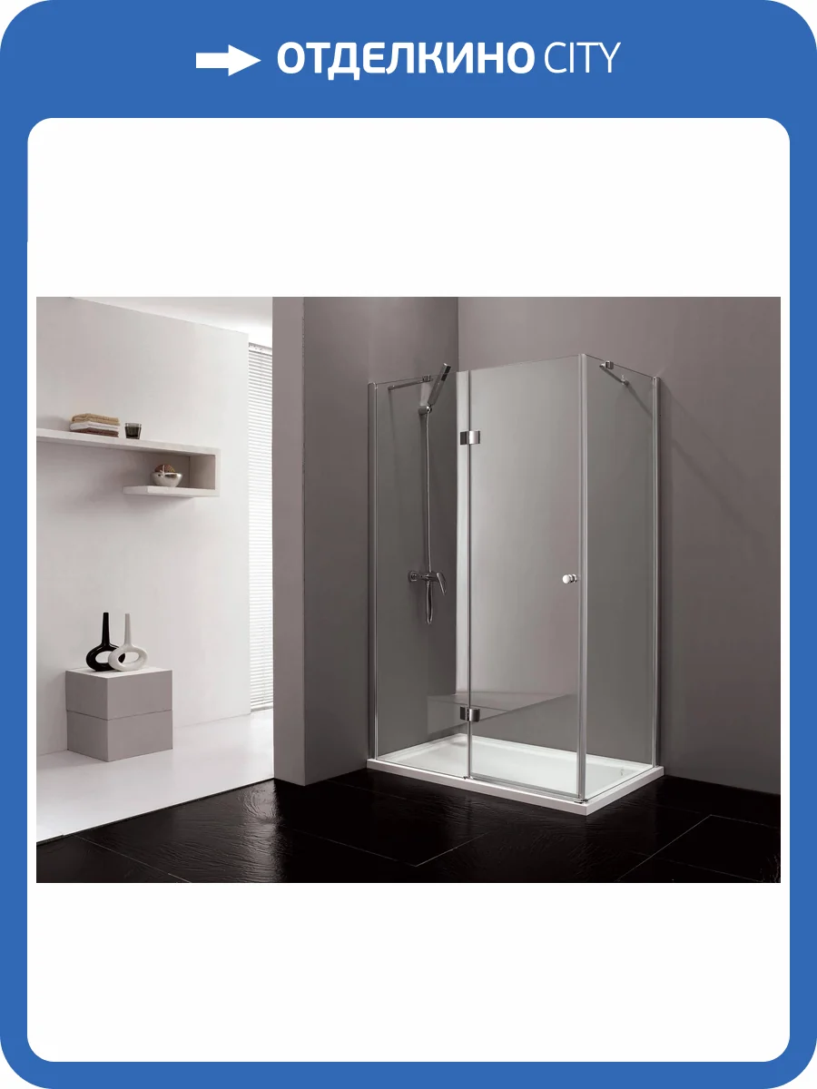 Душевой уголок Cezares VERONA-W-AH-1-120/80-C-Cr профиль хром, стекло прозрачное, 120x80x195 фото 4