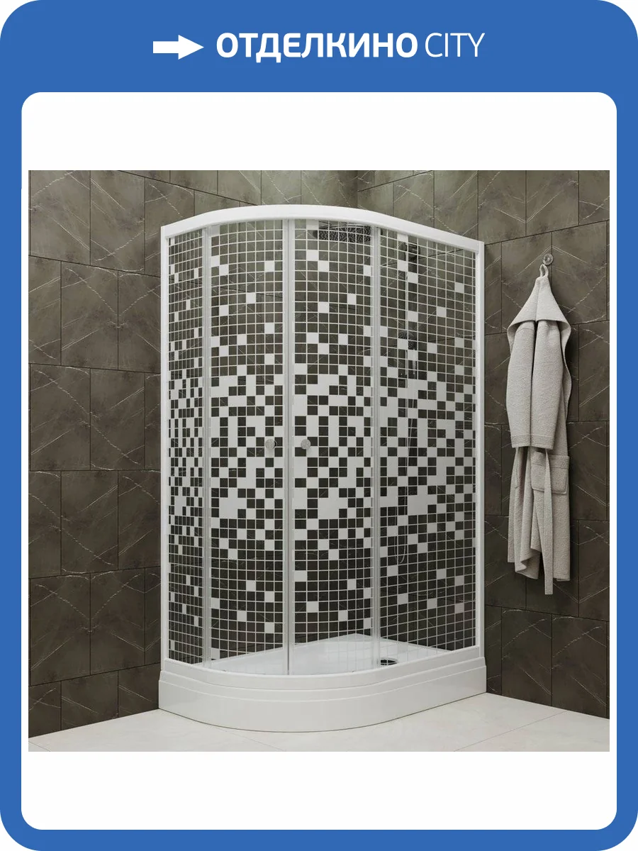 Душевой уголок Triton Коралл Щ0000043490 R 120х80 см, белый фото 6
