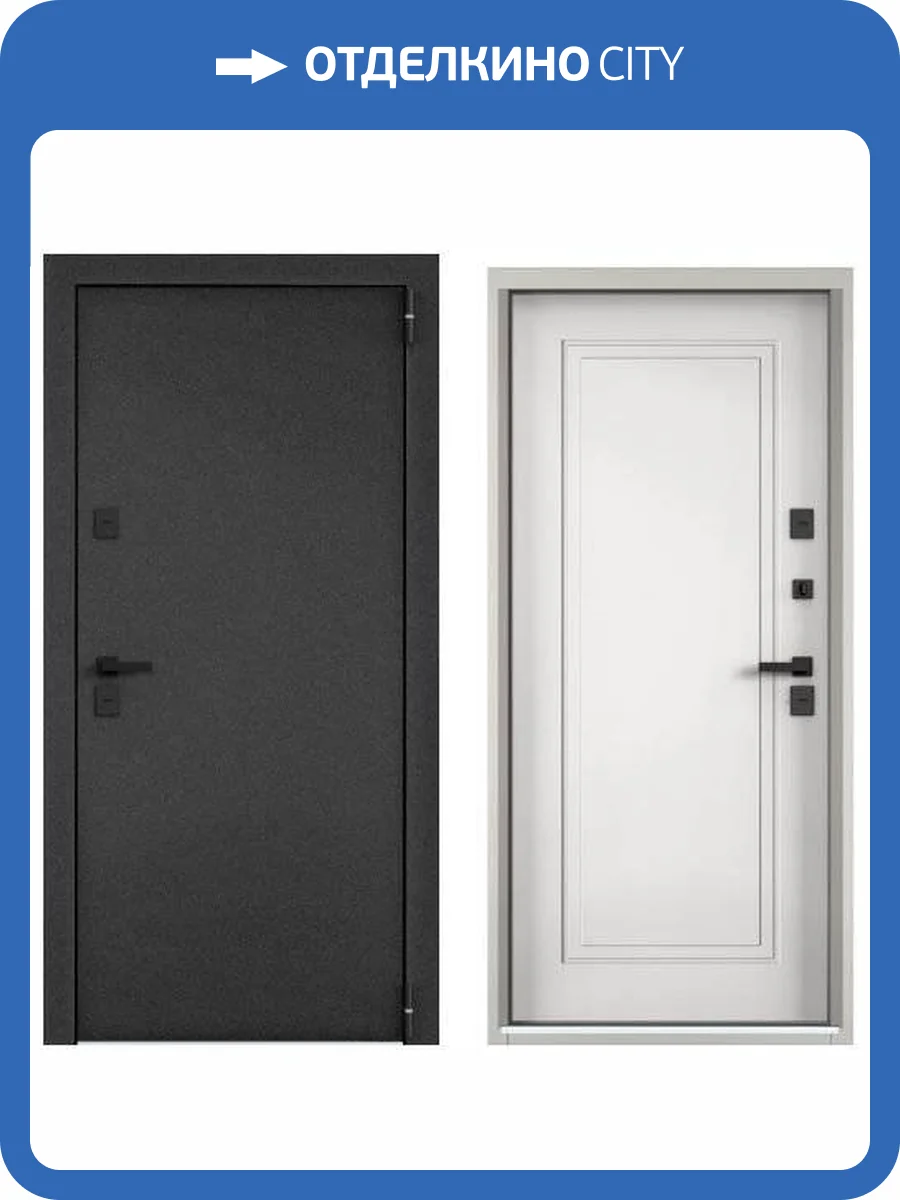 Входная стальная дверь Torex SNEGIR ARCTIC MP 3918129 Колоре неро/ПВХ Бьянко 2000x880 фото 2