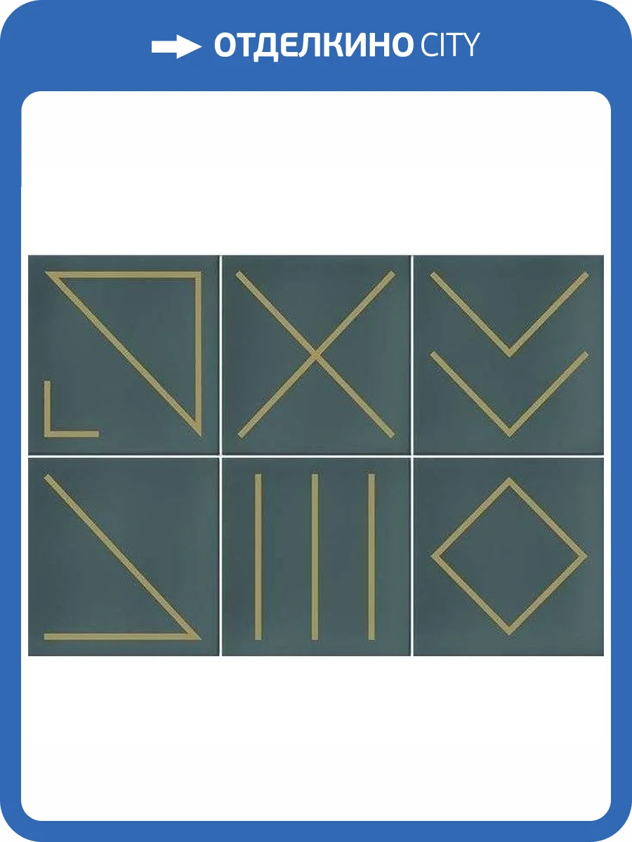 Декор Vives Hanami Nagano Turquesa 23x33.5 фото 3