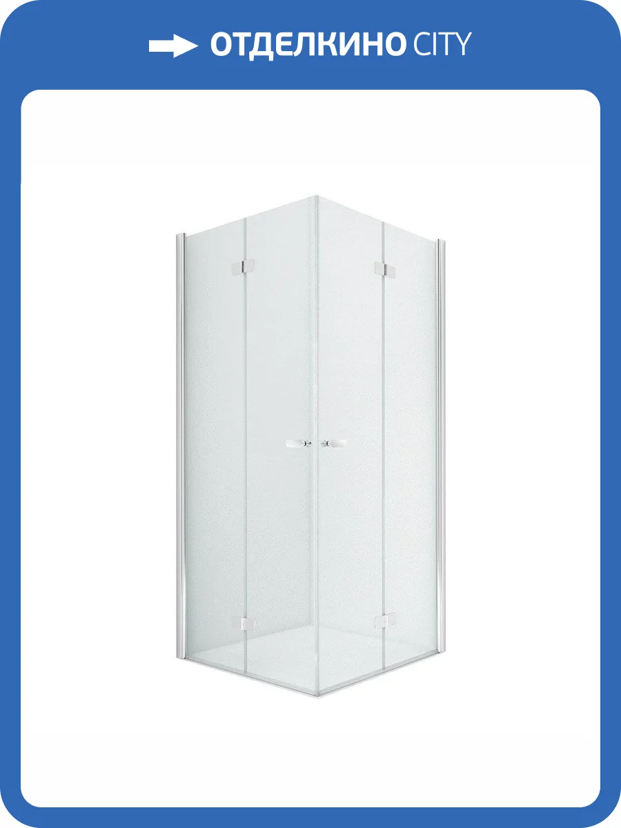 Душевое ограждение NEW TRENDY NEW SOLEO складные 2D 100x100x195 D-0150A/D-0154A (хром) фото 8