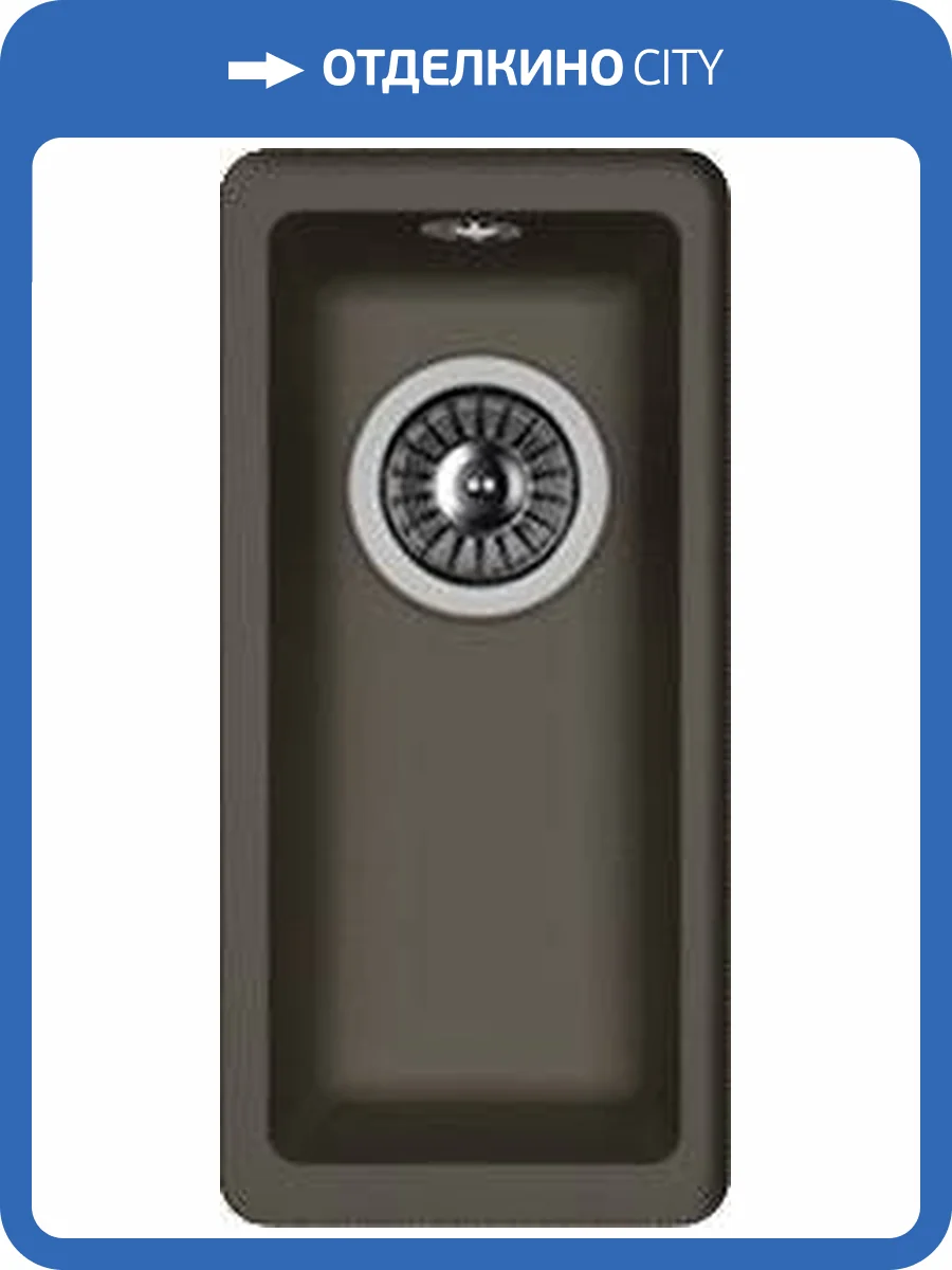 Дополнительная мойка Florentina Вега 160 антрацит фото 3