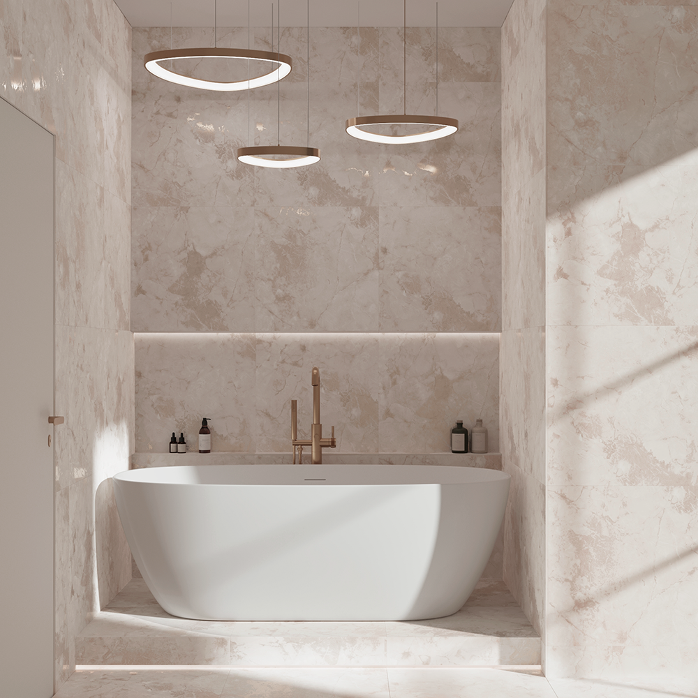 Керамогранит Arcadia Ceramica Micado CR6017-A Crema Carving 60x60 фото 7