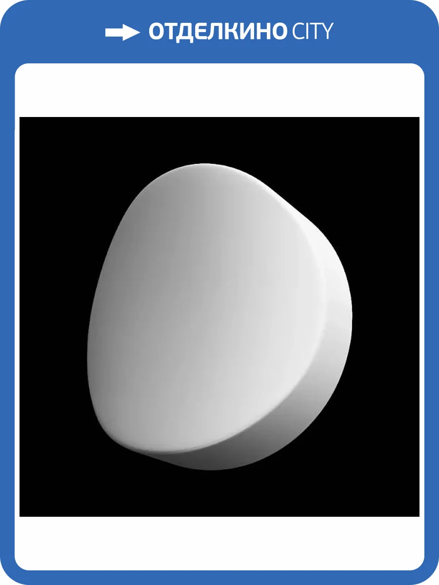 Дизайнерская панель Artpole E-0073 Oniks Platinum матовый 7.5x2.5x7.5 фото 3