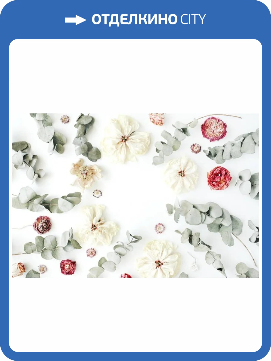 3D Фотообои Artegrafico «Цветочная мозаика» FW-006 акварель фото 2