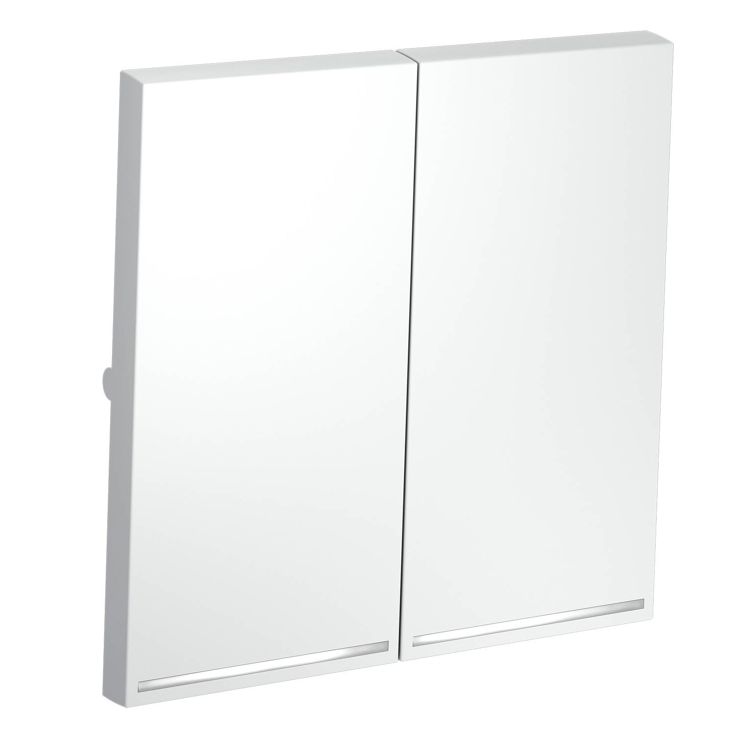 Клавиши для 2-клавишного выключателя с подсветкой Voltum S70 VLS000402 белый