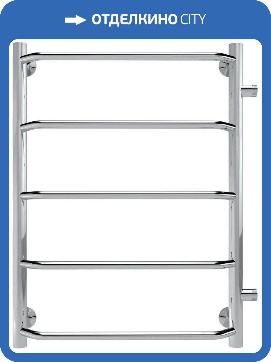 Полотенцесушитель водяной Indigo Roof LRSW60-60-б/п-50 фото 5