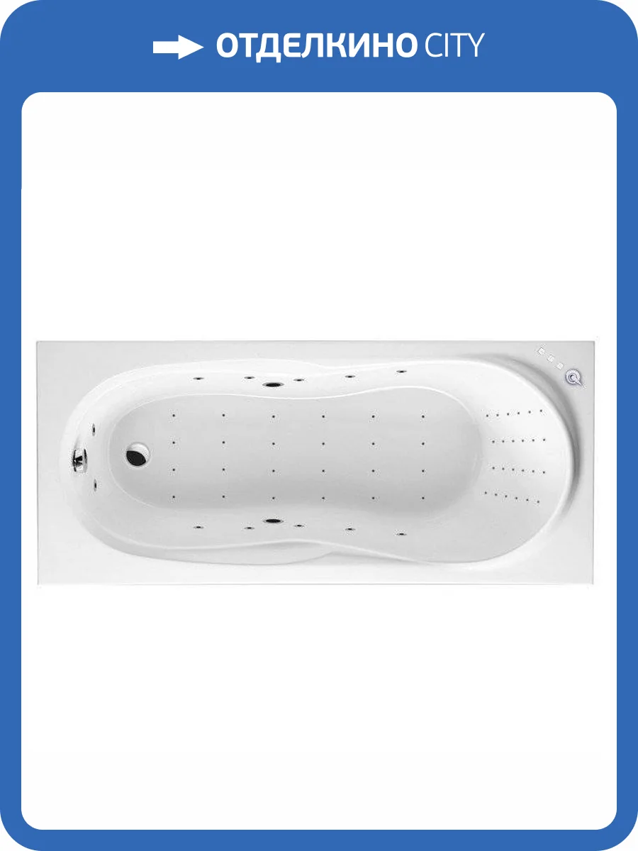 Акриловая ванна Excellent Sekwana NANO WAEX.SEK17.NANO.CR 170x75 хром фото 10