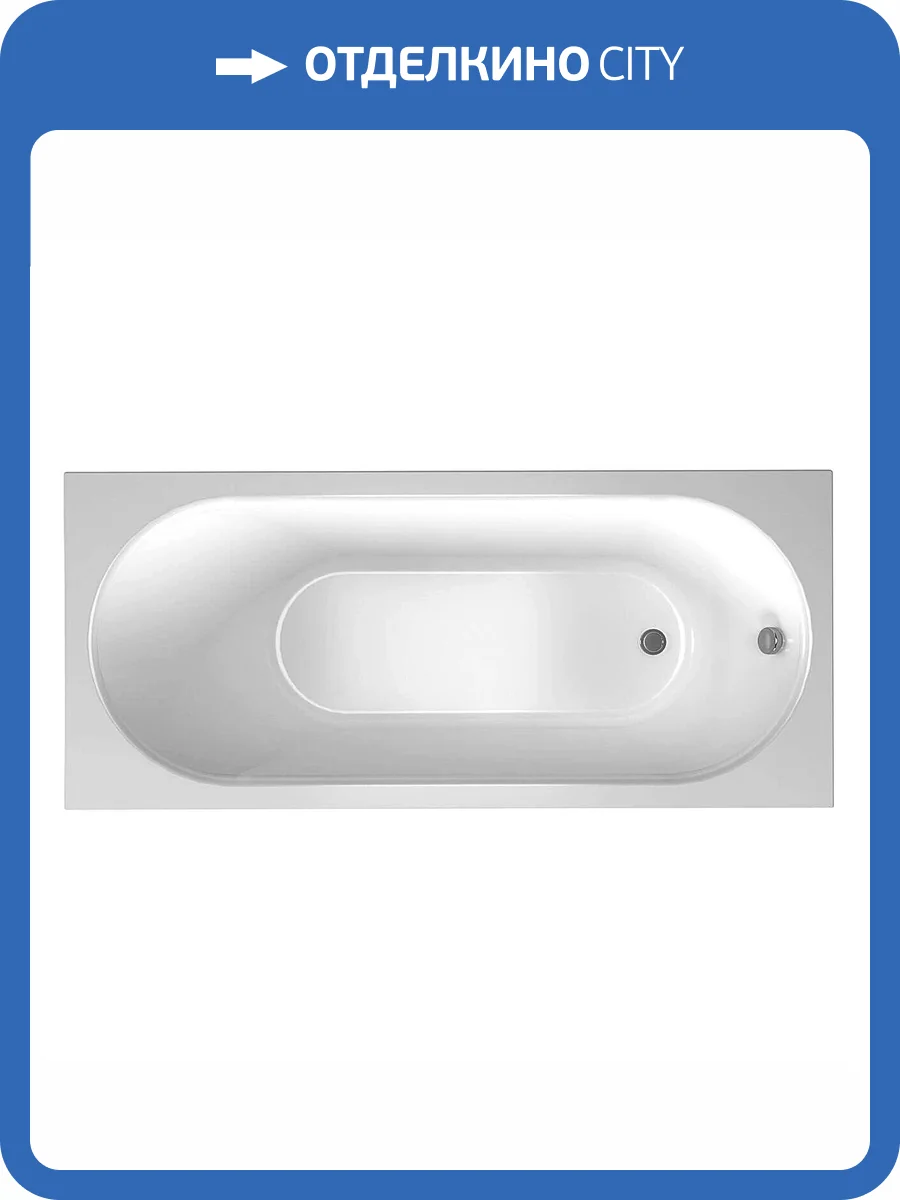Акриловая ванна Erlit Modern 170x70 фото 5