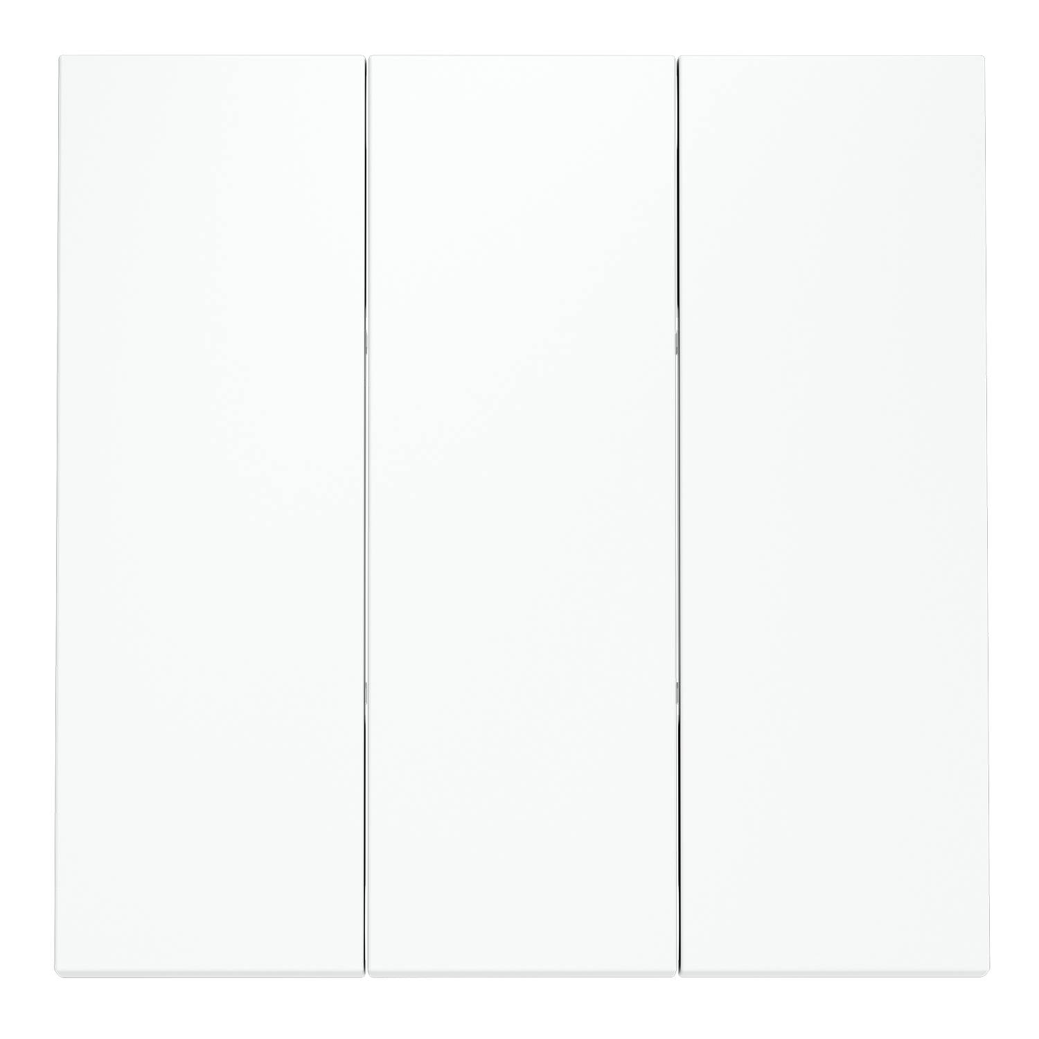 Клавиши для 3-клавишного выключателя Voltum S70 VLS000502 белый фото 2