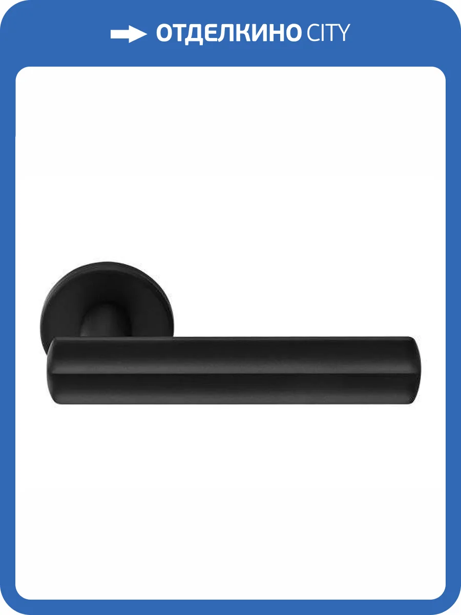 Дверная ручка Morelli PANATHENAIC R5 NERO черный фото 4