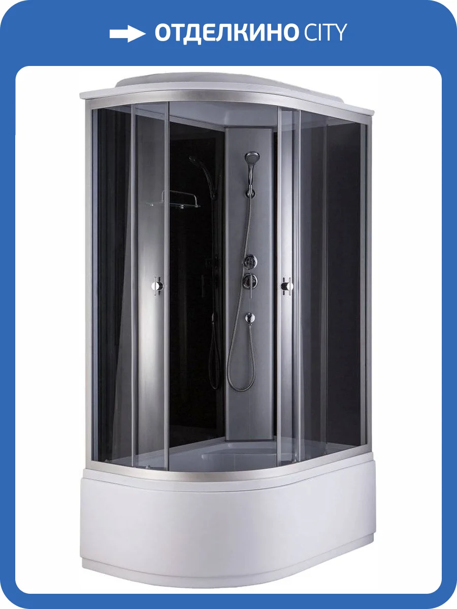 Душевая кабина Niagara NG-2510-14R с высоким поддоном, с сиденьем фото 18