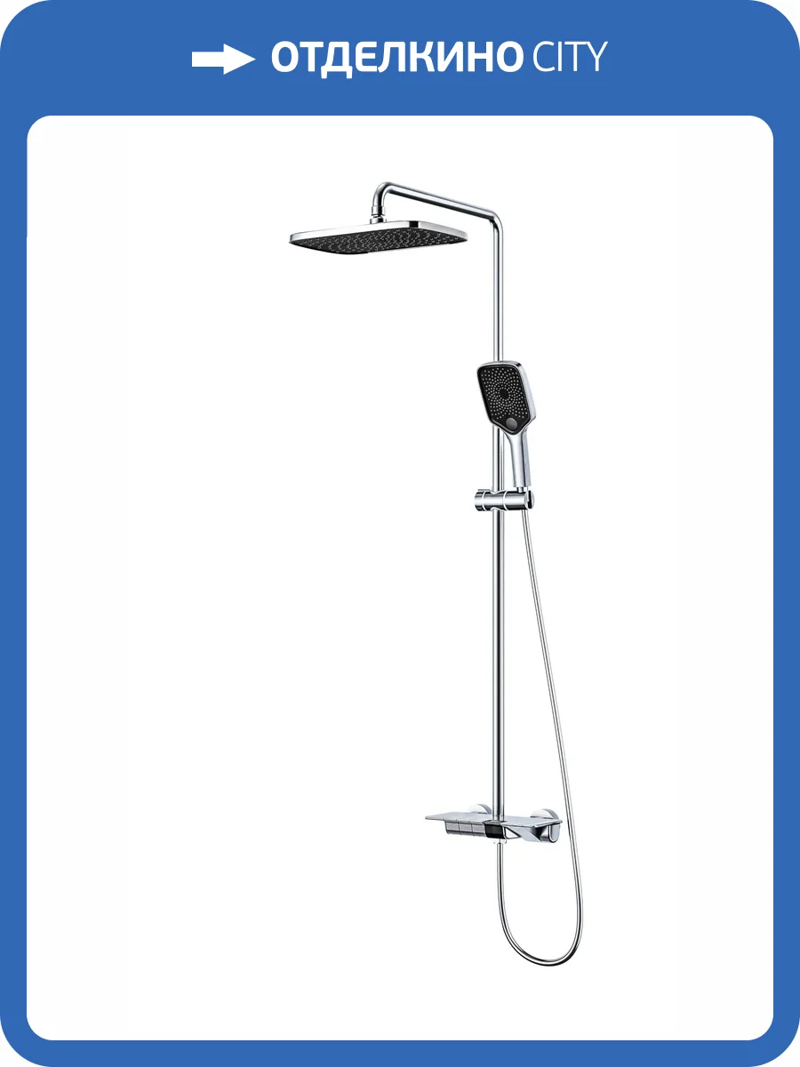 Душевая стойка ESKO ST30105 хром, со смесителем фото 7