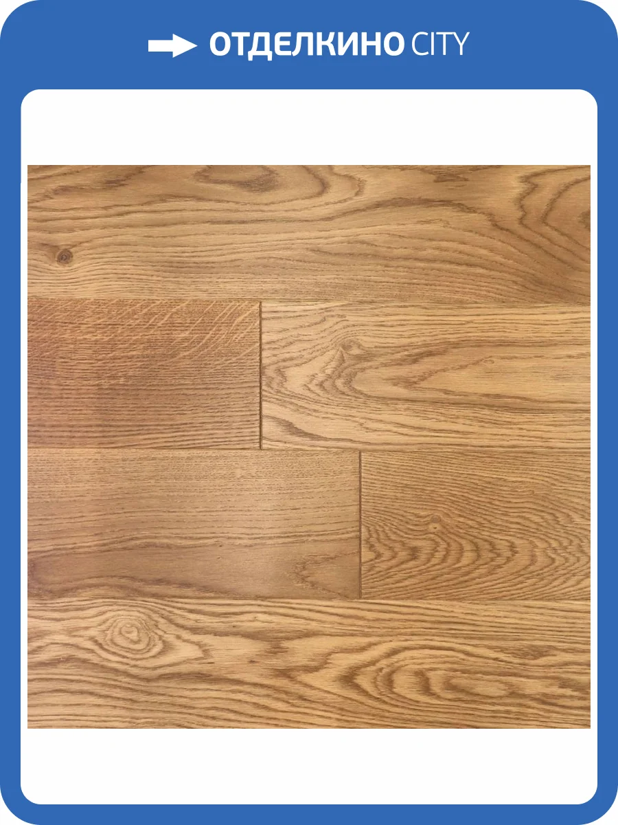 Двухслойная инженерная доска Primavera Oak Abeto 400-1300x145x15 фото 2