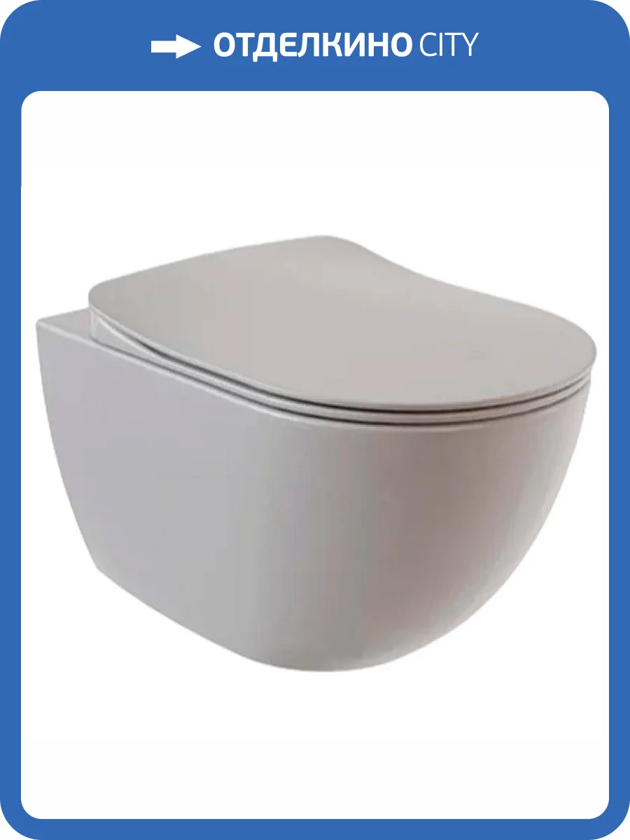 Комплект Унитаз подвесной Creavit Free FE322-11CG00E-0000 + Крышка-сиденье KC0903.01.1800E фото 3