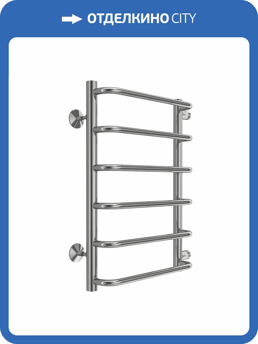 Полотенцесушитель Terminus Стандарт П6 40x60, водяной фото 4