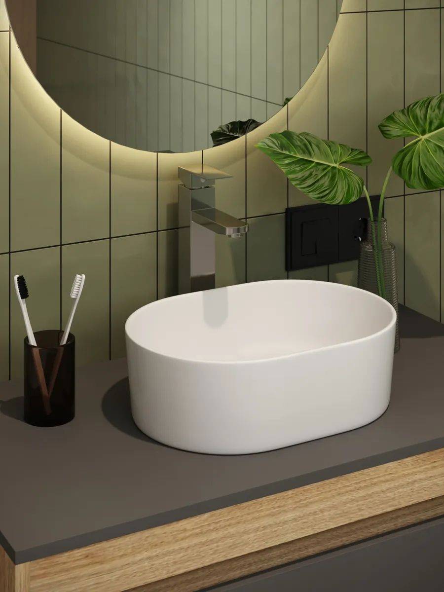 Смеситель для раковины Watersense Eva W00340 хром фото 5