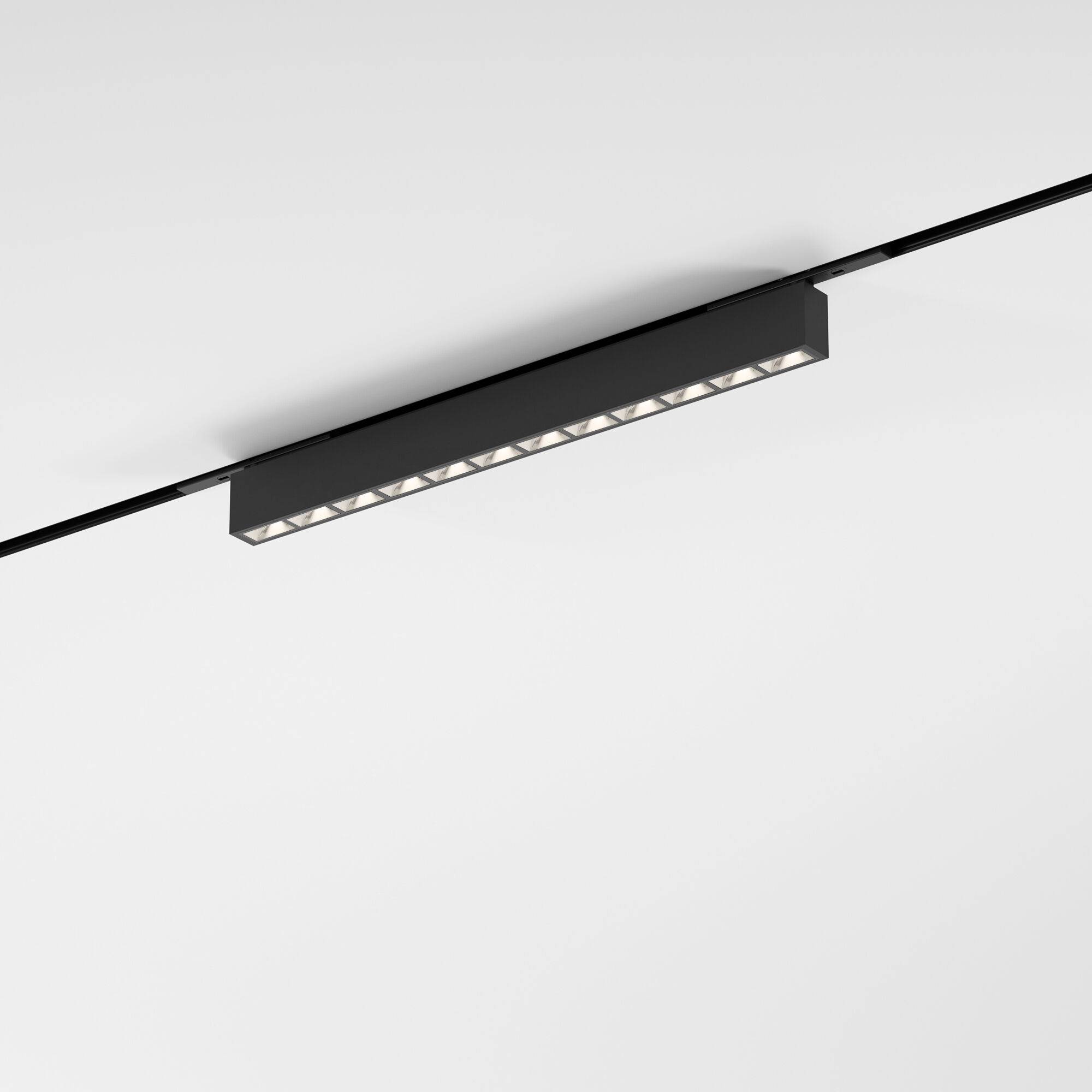 Трековый линейный светодиодный светильник Elektrostandard Mini Magnetic 85168/01 10W 3000K черный