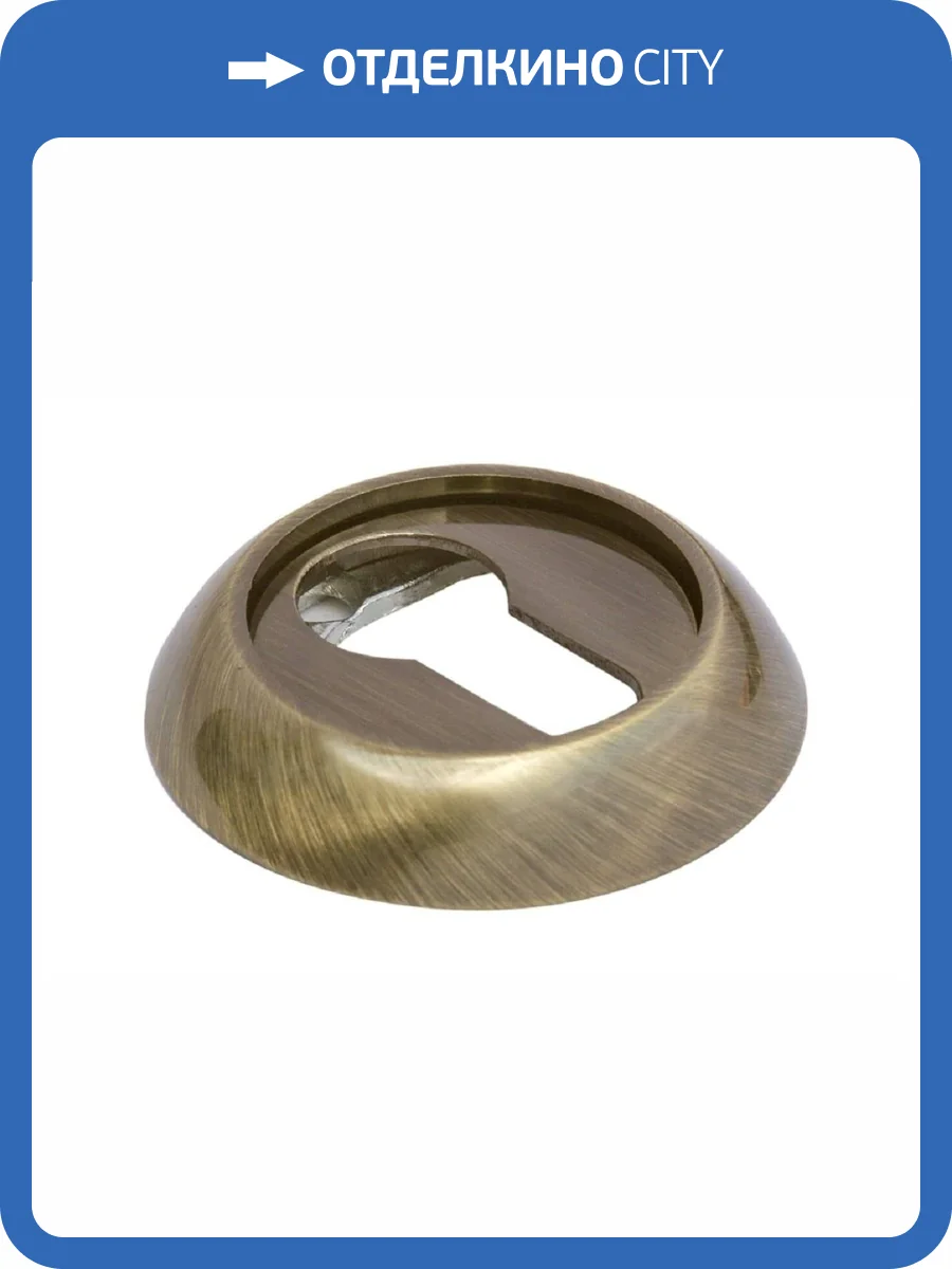 Дверная накладка Rucetti RAP KH AB античная бронза фото 2