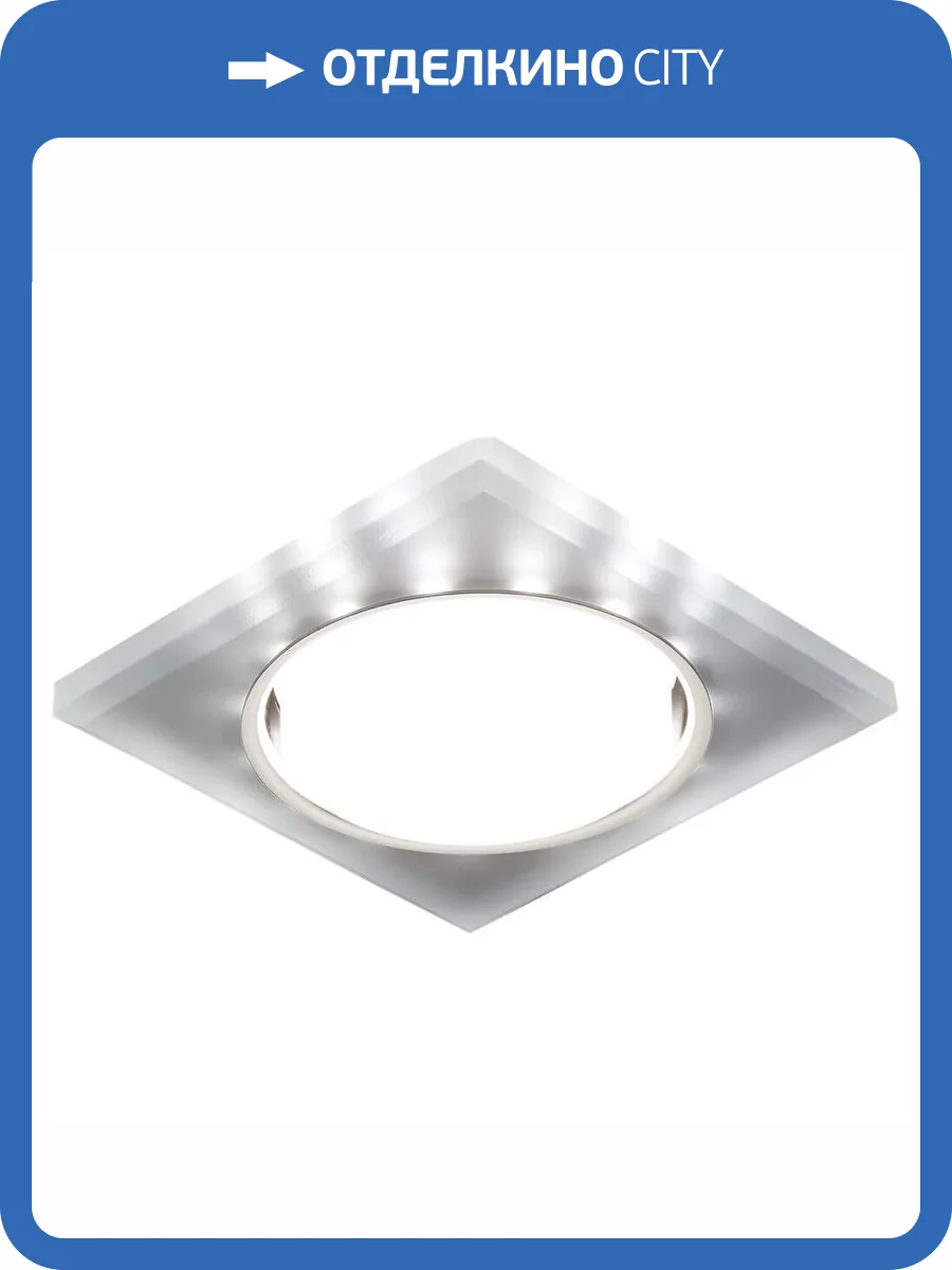 Встраиваемый светильник Ambrella light GX53 LED G215 CH/WH фото 3