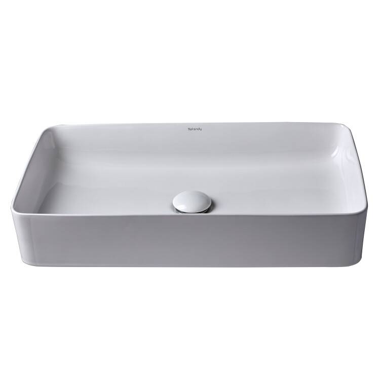 Раковина Splendy Confession CO10560T0NW белая 61x35