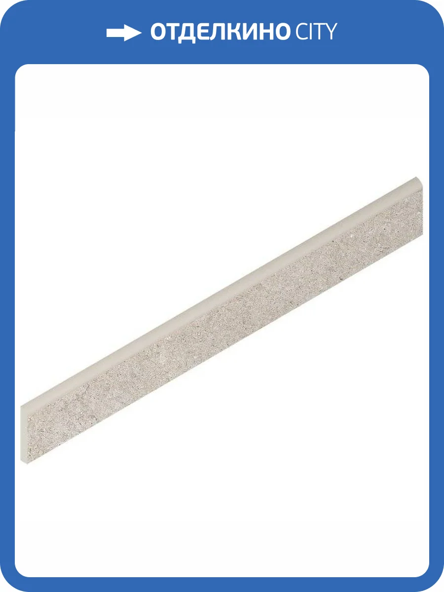 Плинтус Italon Дискавер 610130005354 Уайт 7.2x60 фото 2