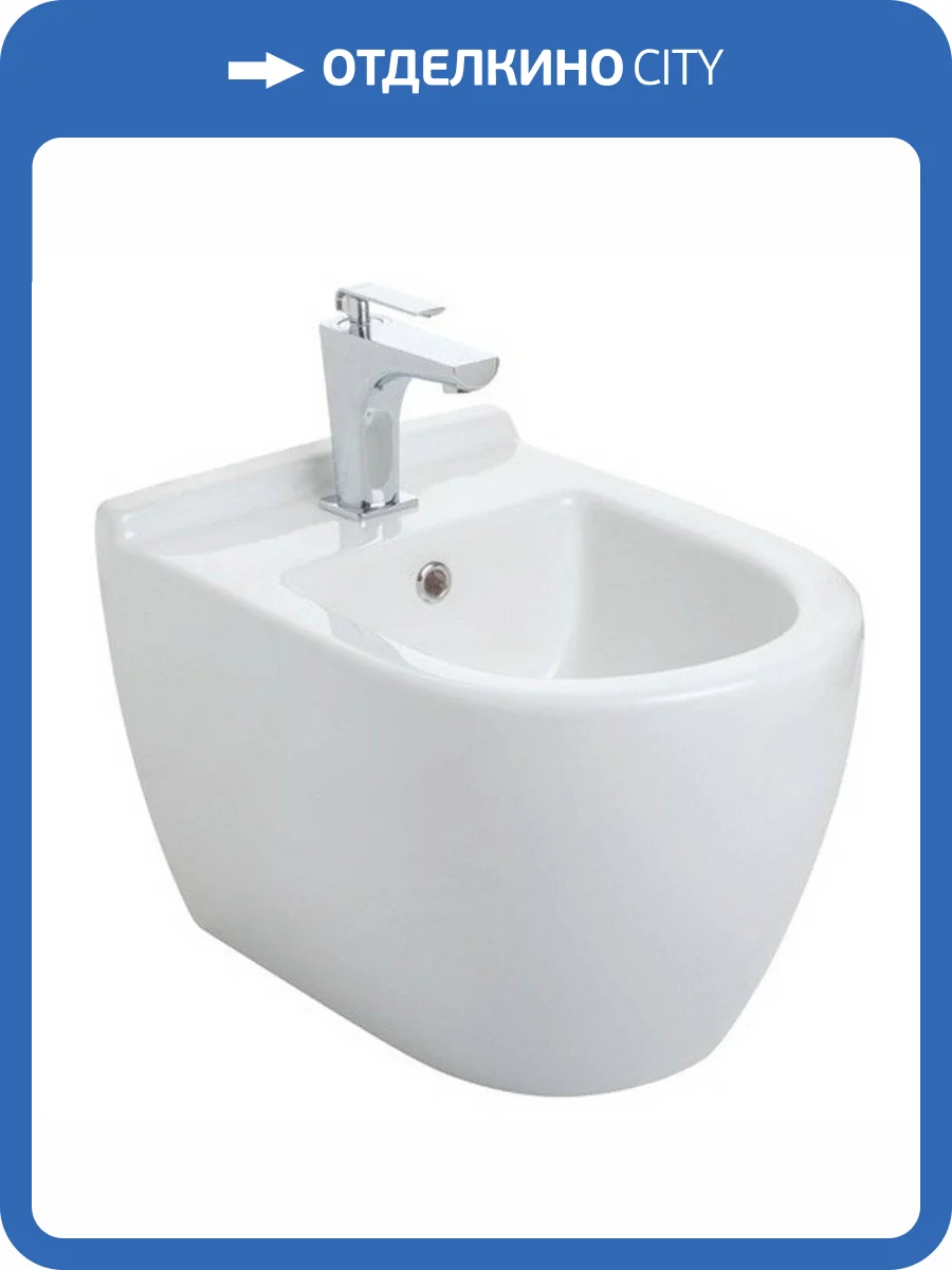 Биде подвесное Gural Vit Uno UN02BDE00 фото 3