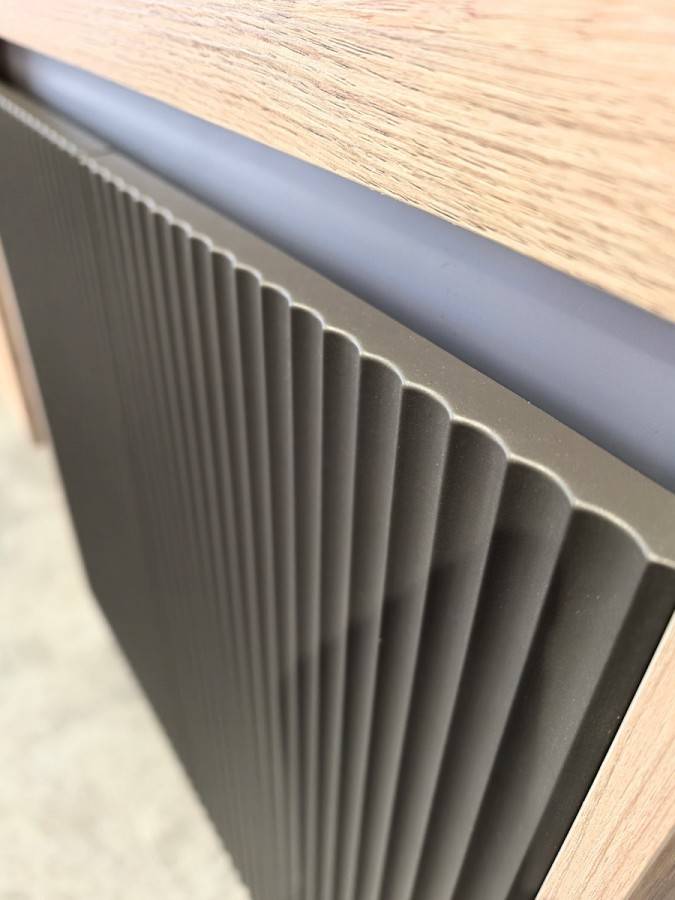 Фасад для тумбы Watersense Paula W01762 графит, 70 см фото 2