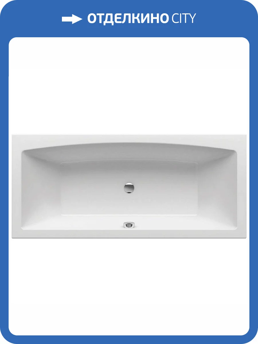 Акриловая ванна Ravak Formy 02 Slim 180x80 с ножками фото 5