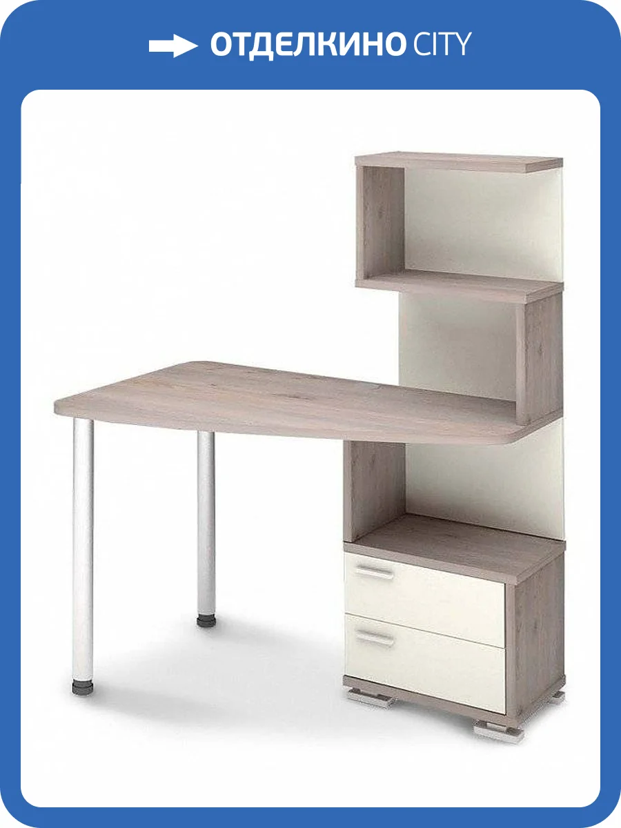 Стол компьютерный Merdes Домино Нельсон MER_SKM-60_NBE-LEV фото 4