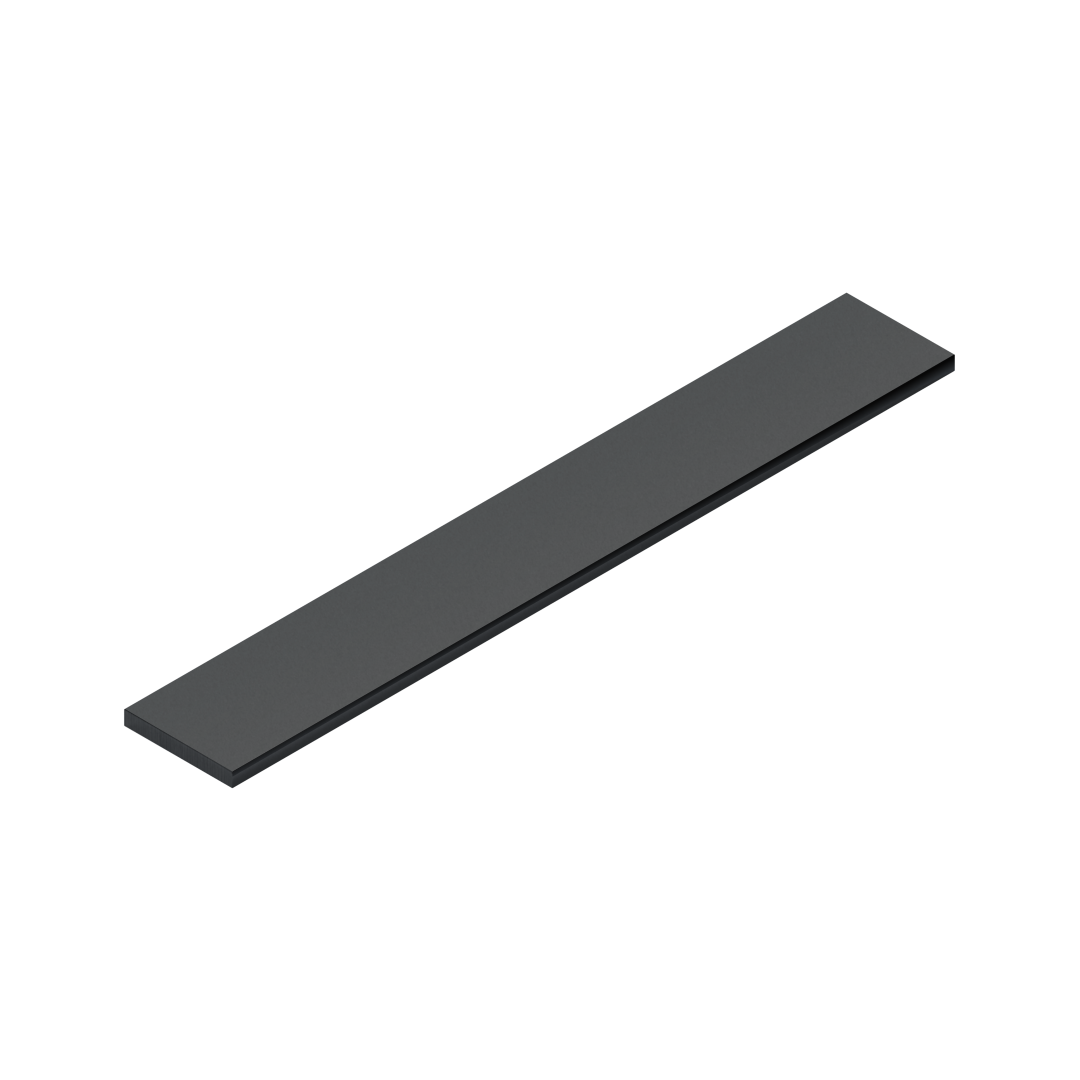 Полоса алюминиевая Neexy pv89-18 MBL черный матовый 270x2x0.2