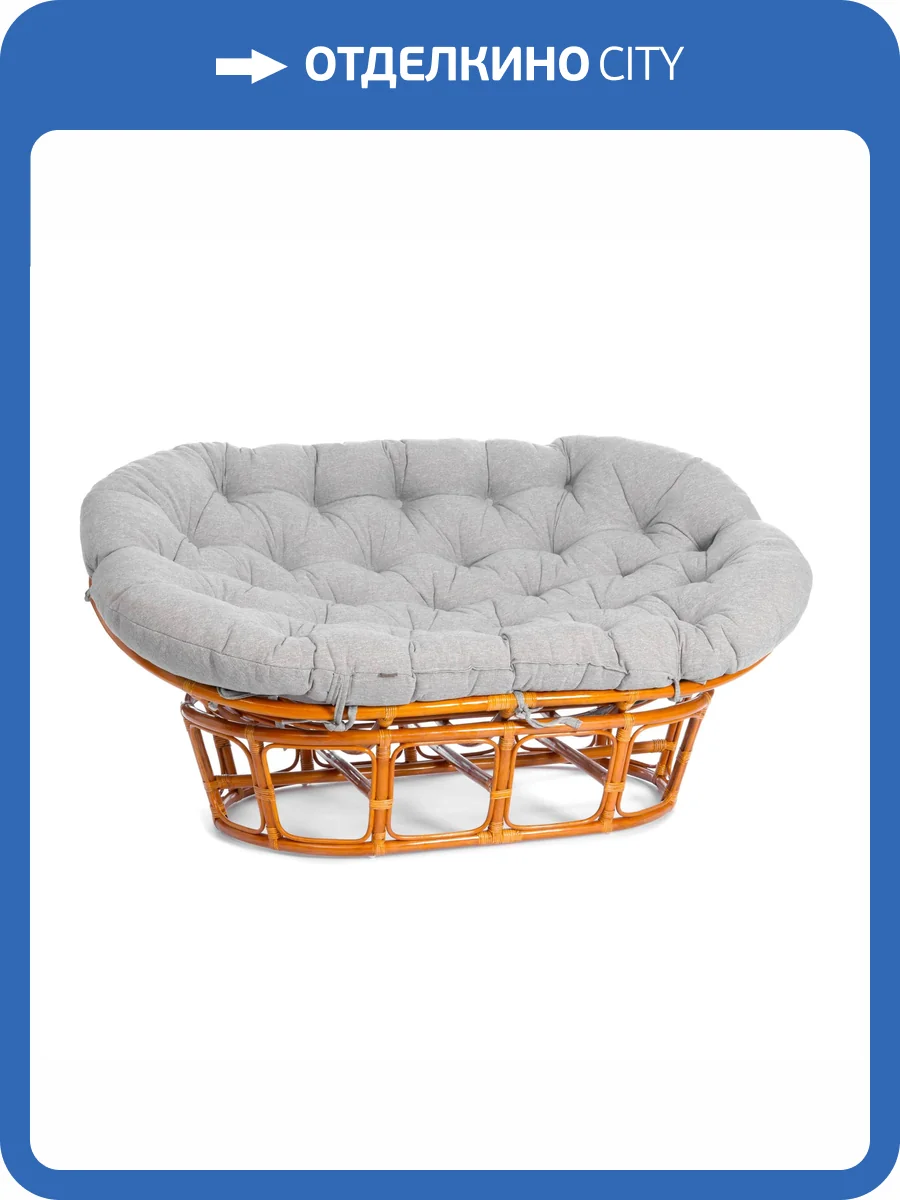 Диван Tetchair Mamasan 23/02 W 25286 Honey, ткань, серо-бежевая 3м 16/2 фото 18