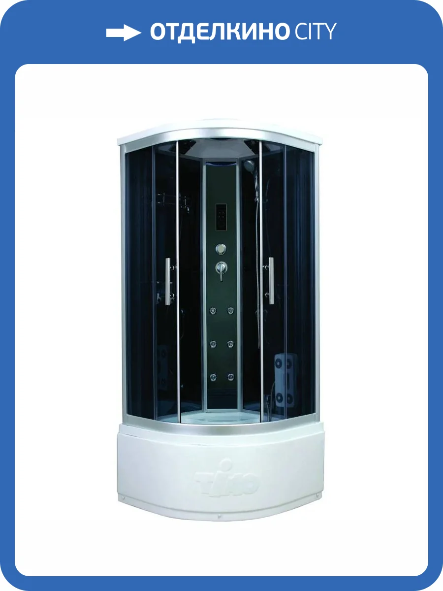 Душевая кабина Timo Standart T-1190 с высоким поддоном, с сиденьем фото 29