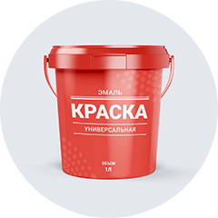 Краски, эмали универсальные