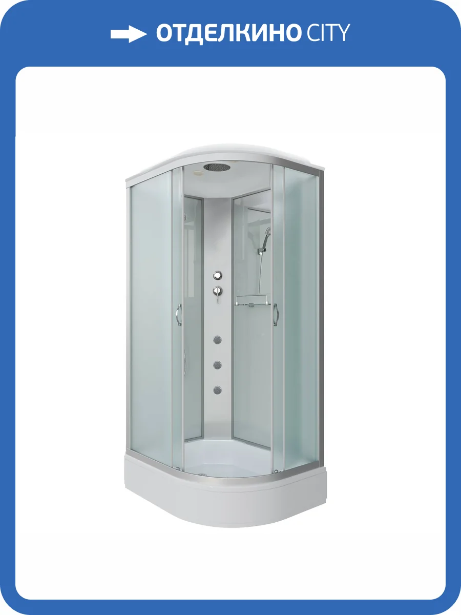 Душевая кабина Niagara Classic NG-33394-14LG (1300x900x2150) средний поддон (26см) фото 18