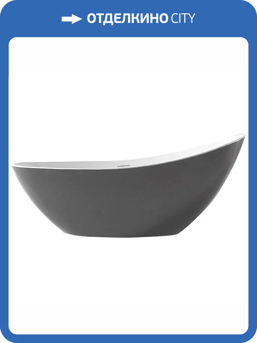 Акриловая ванна Abber AB9233G 180x80 фото 7