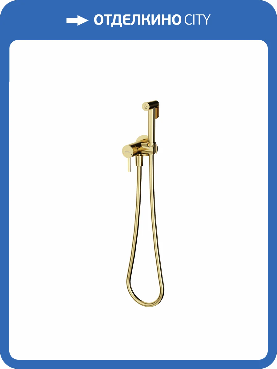 Гигиенический душ Sancos Etna SC9033BG золотой брашированный фото 3