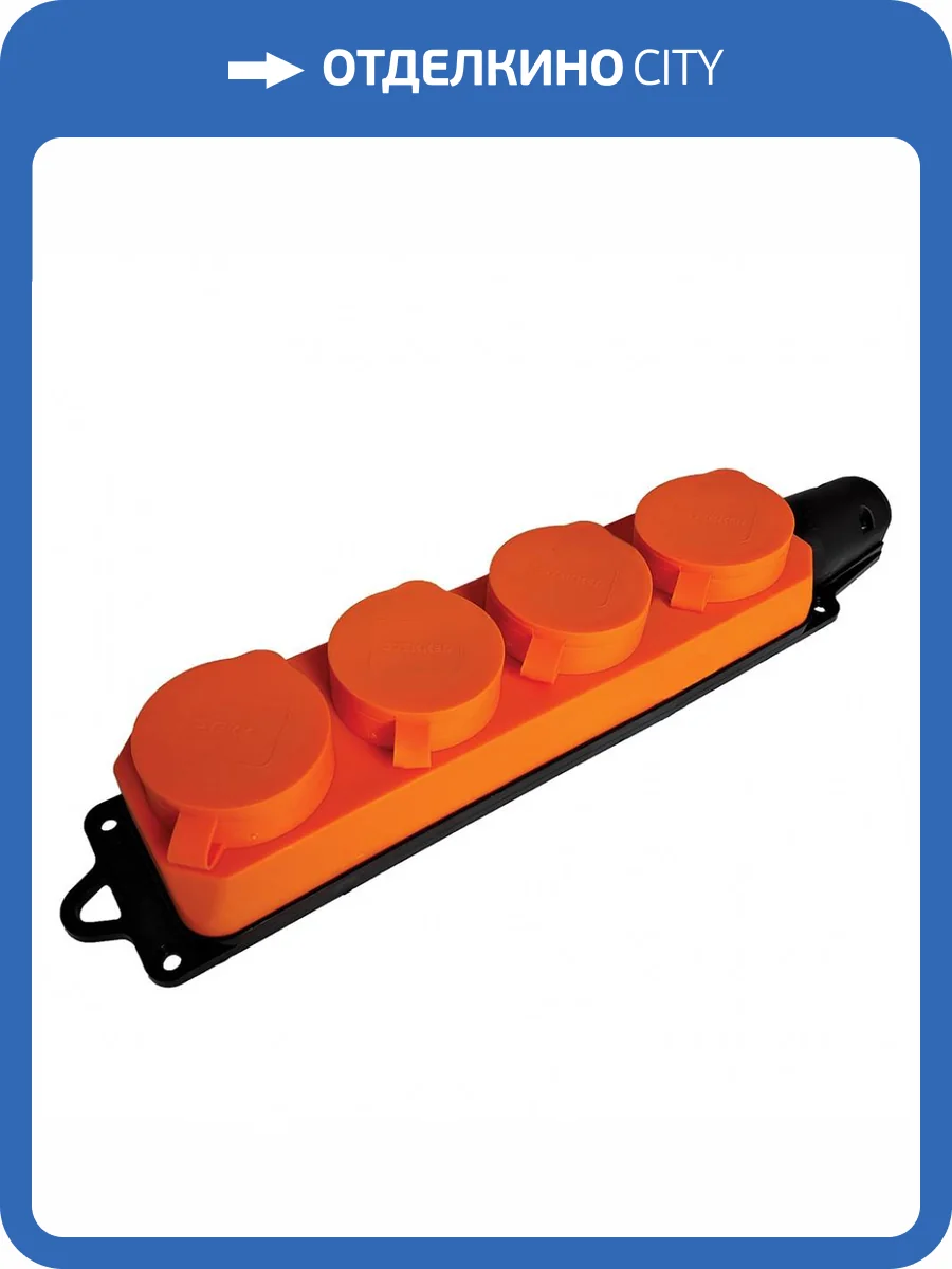 Розетка переносная 4-местная Stekker Одри 49404 фото 2