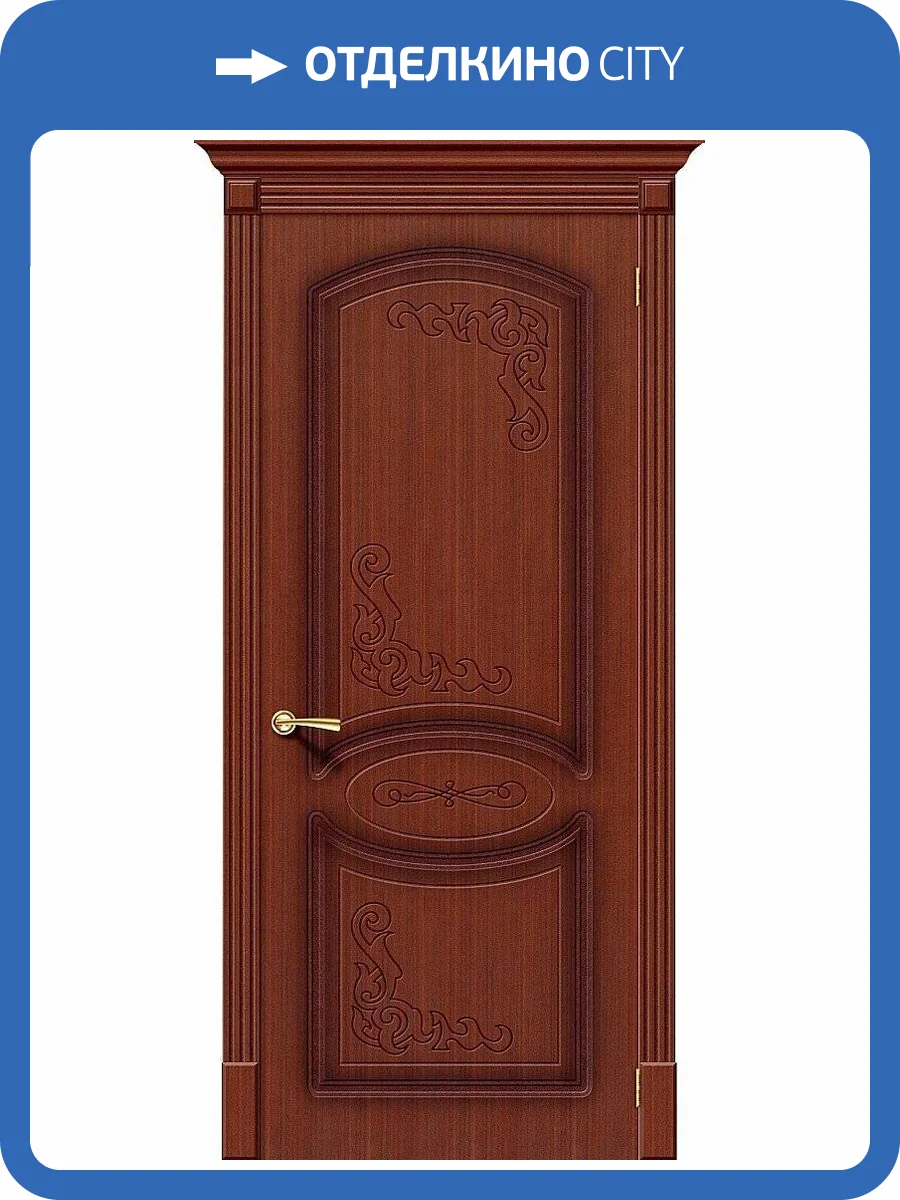 Межкомнатная дверь Bravo 003-0026 Азалия Ф-15 Макоре 2000x900 фото 2