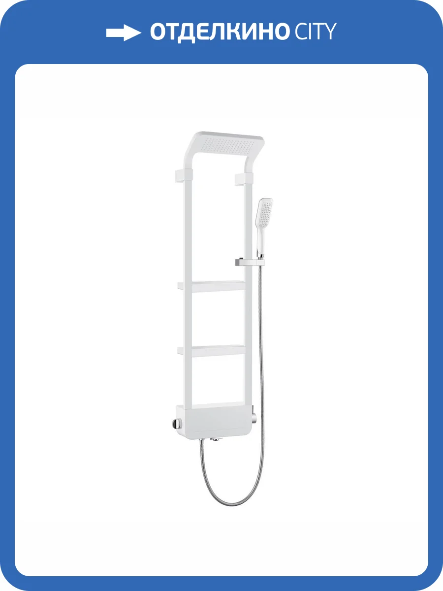 Душевая панель Black&White 1210W0 W1210 Shine White фото 6