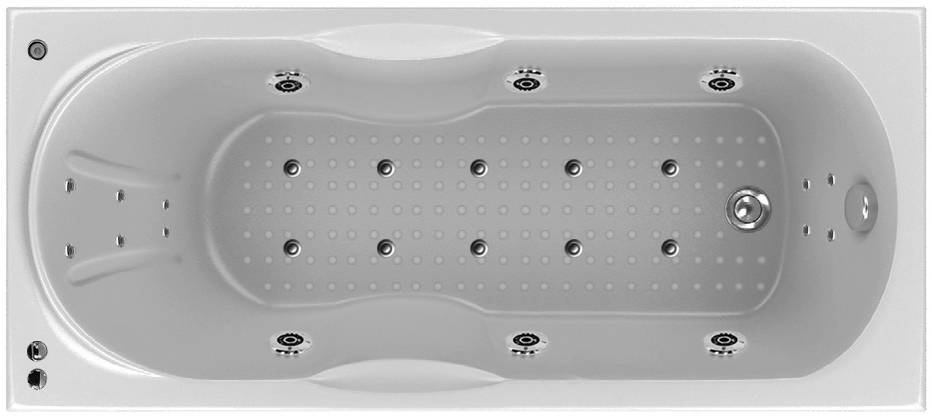 Акриловая ванна Relisan Eco Plus Мега 160x70 фото 4