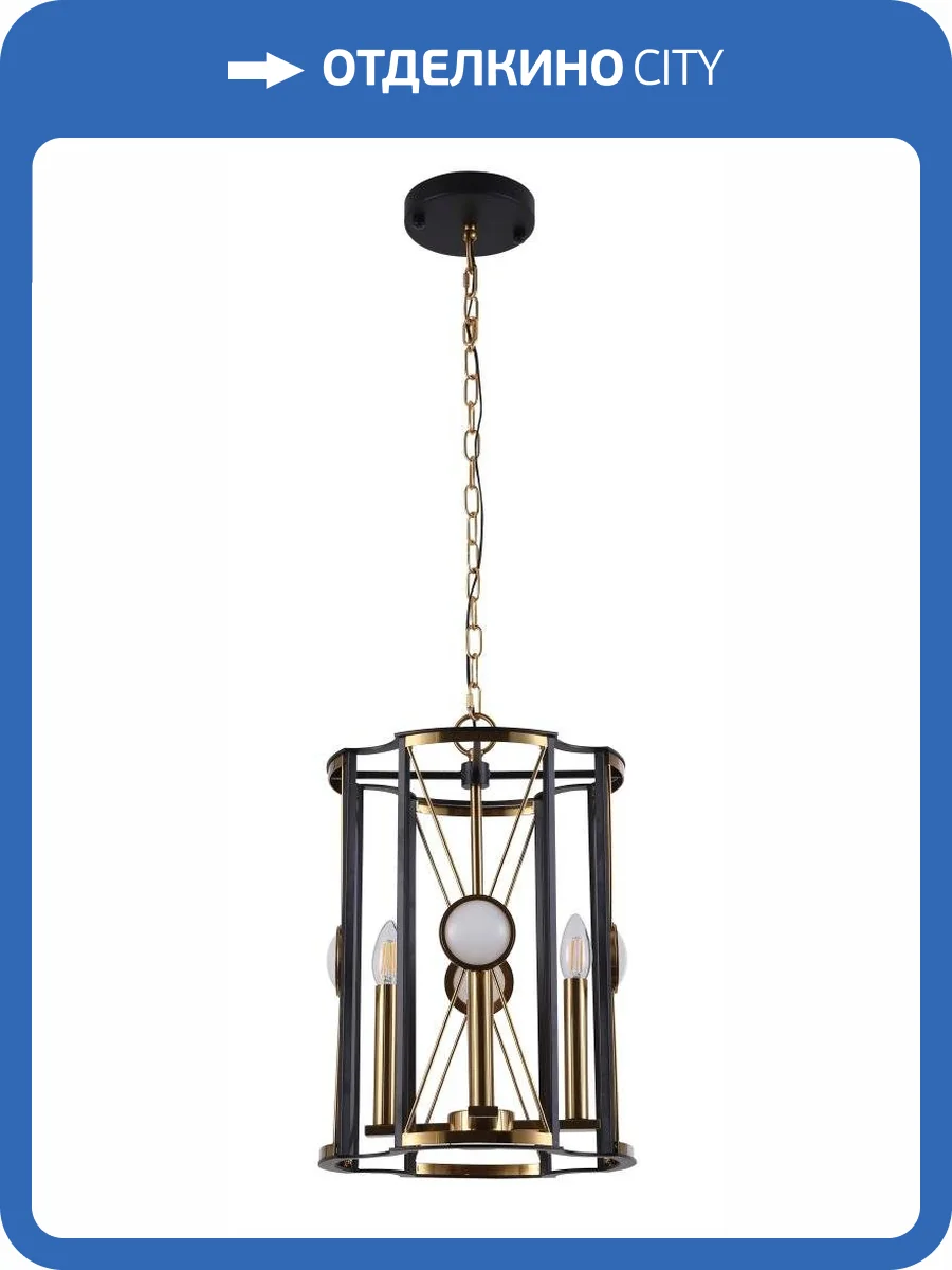 Подвесной светильник Crystal Lux Tandem Sp4 D410 Gold фото 4