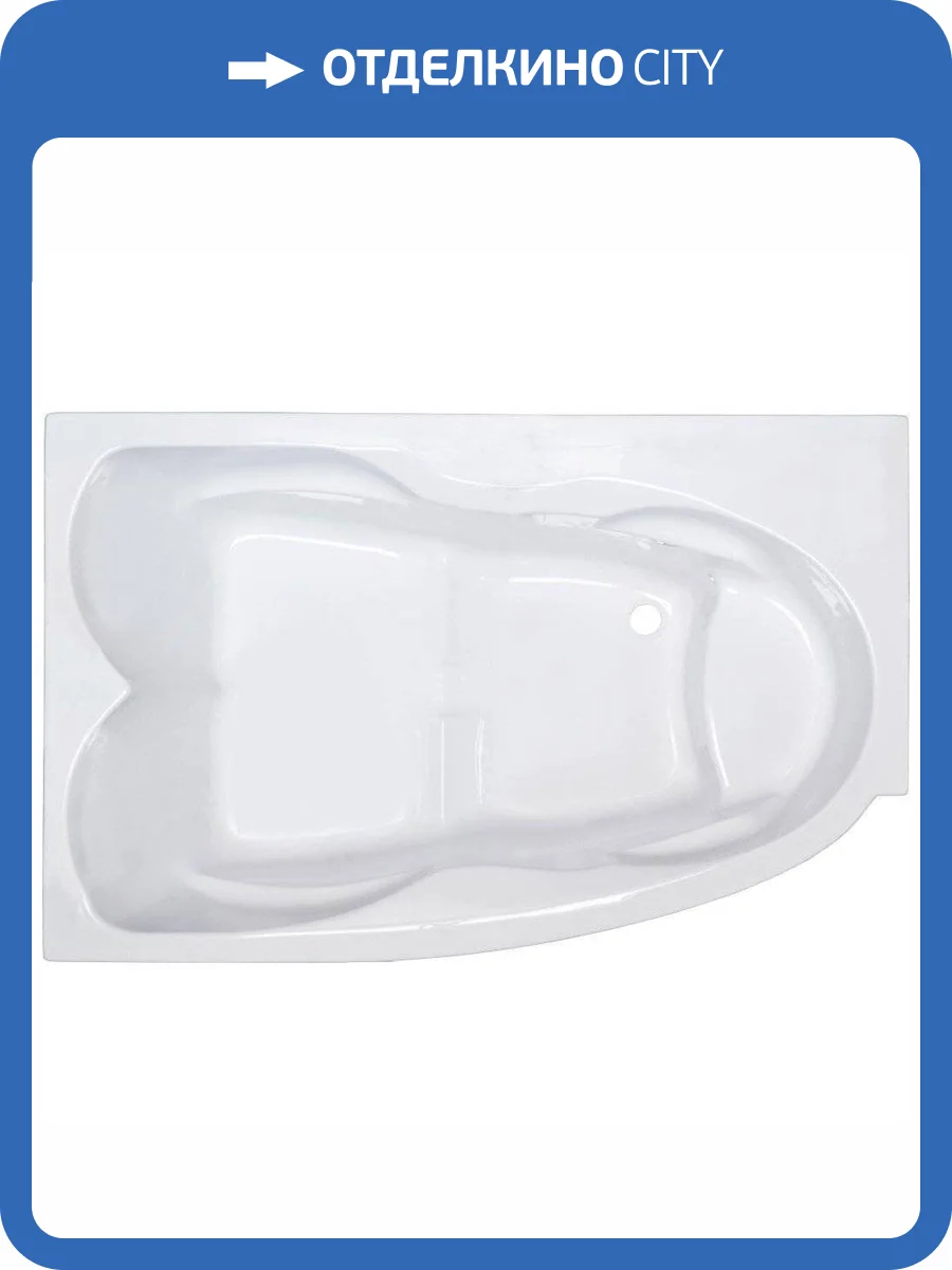 Акриловая ванна Royal Bath Shakespeare RB652100K-L 170x110 с каркасом фото 4