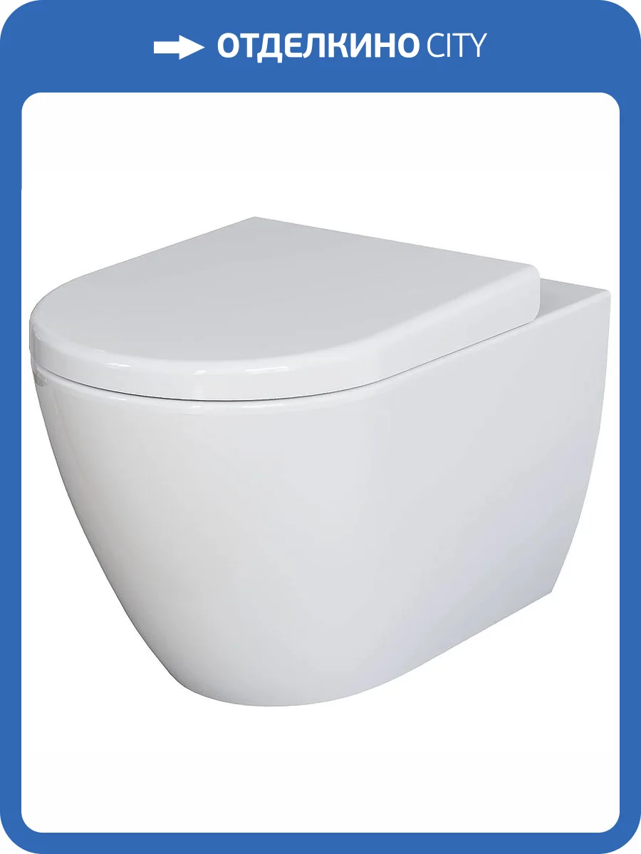 Унитаз подвесной Ambassador Queen 113T20001R белый глянцевый фото 14