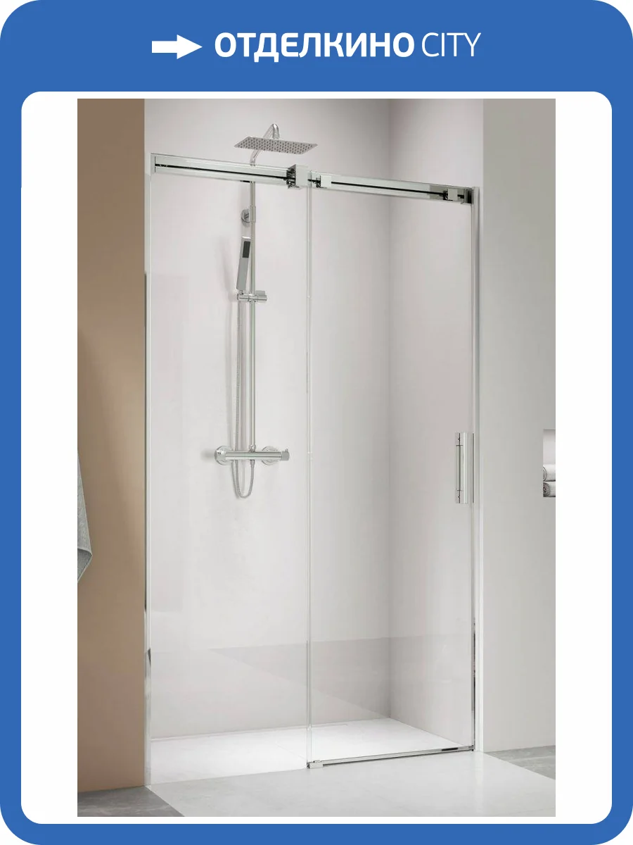 Душевая дверь Radaway Essenza Pro DWJ 100 Right 10099100-01-01R Хром, Прозрачное 100x200 фото 2