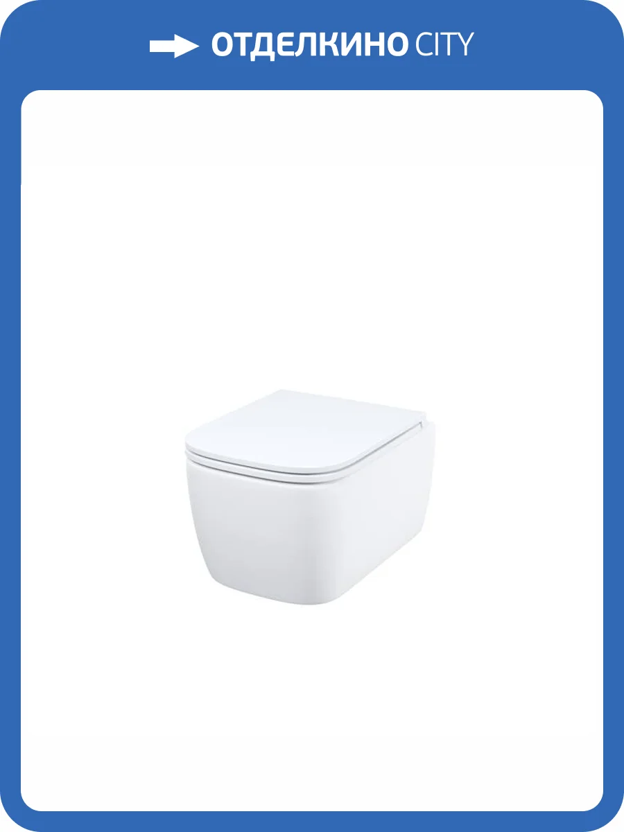 Унитаз подвесной Iddis Bridge BRIRNSEi25 безободковый, с крышкой-сиденьем микролифт, белый глянцевый фото 9