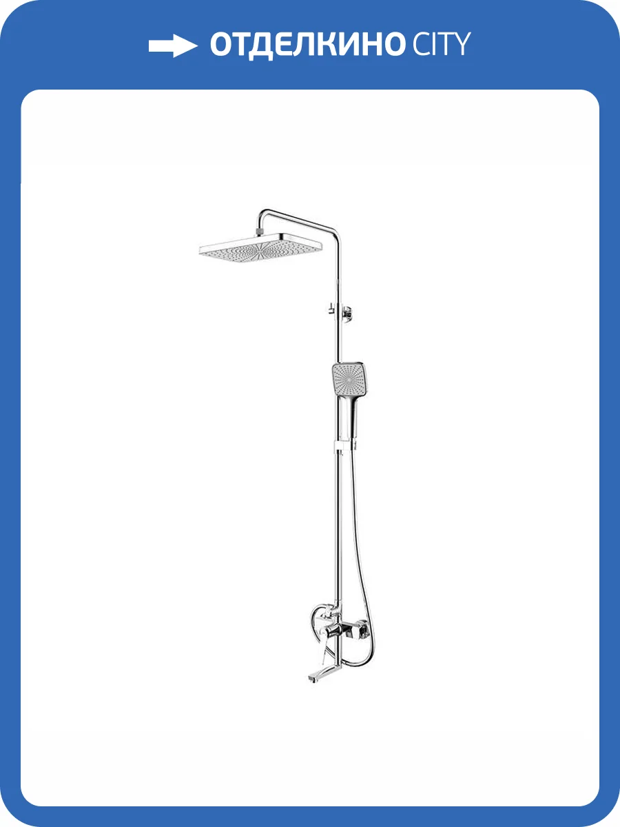 Душевая стойка Iddis Parker PARSB3Fi06 хром фото 3