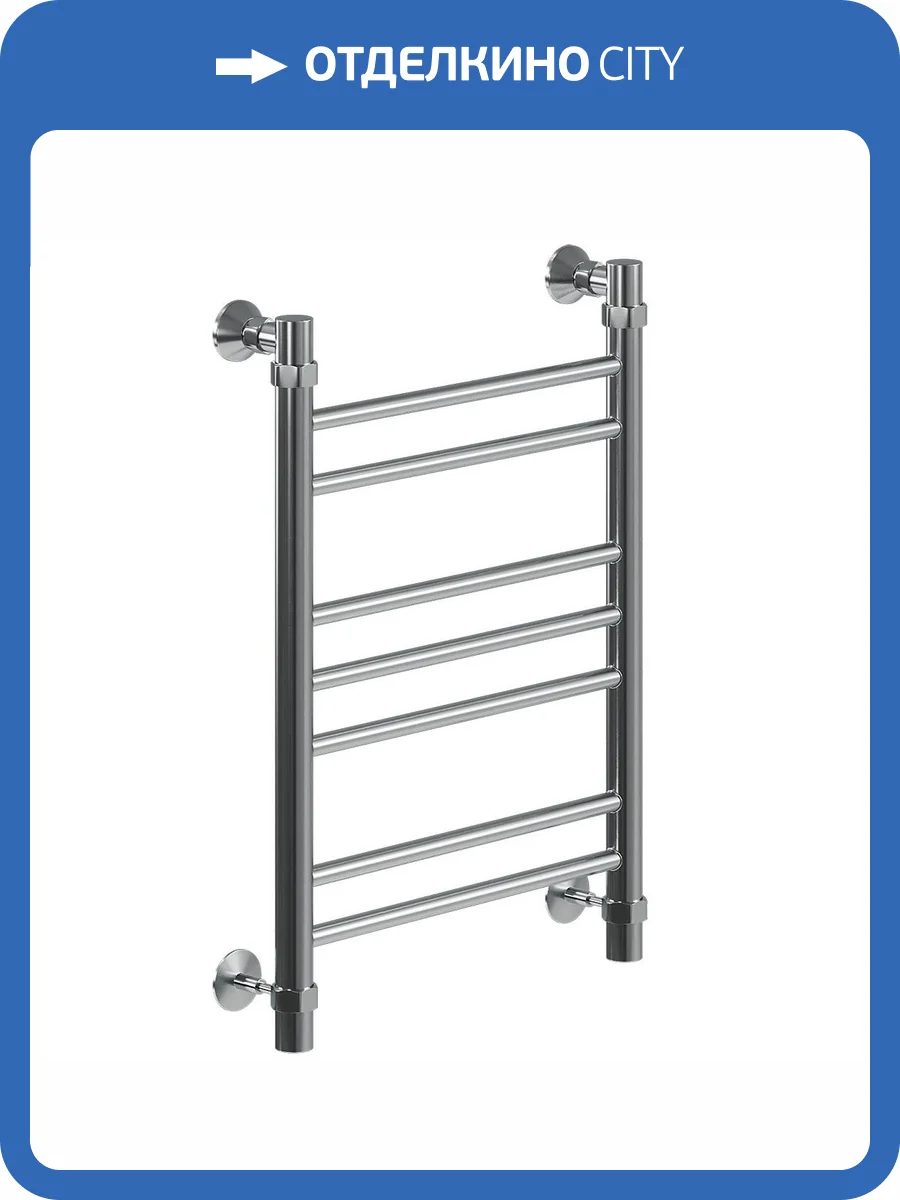 Полотенцесушитель водяной Ника Classic ЛП (Г2) 60/50, хром фото 3