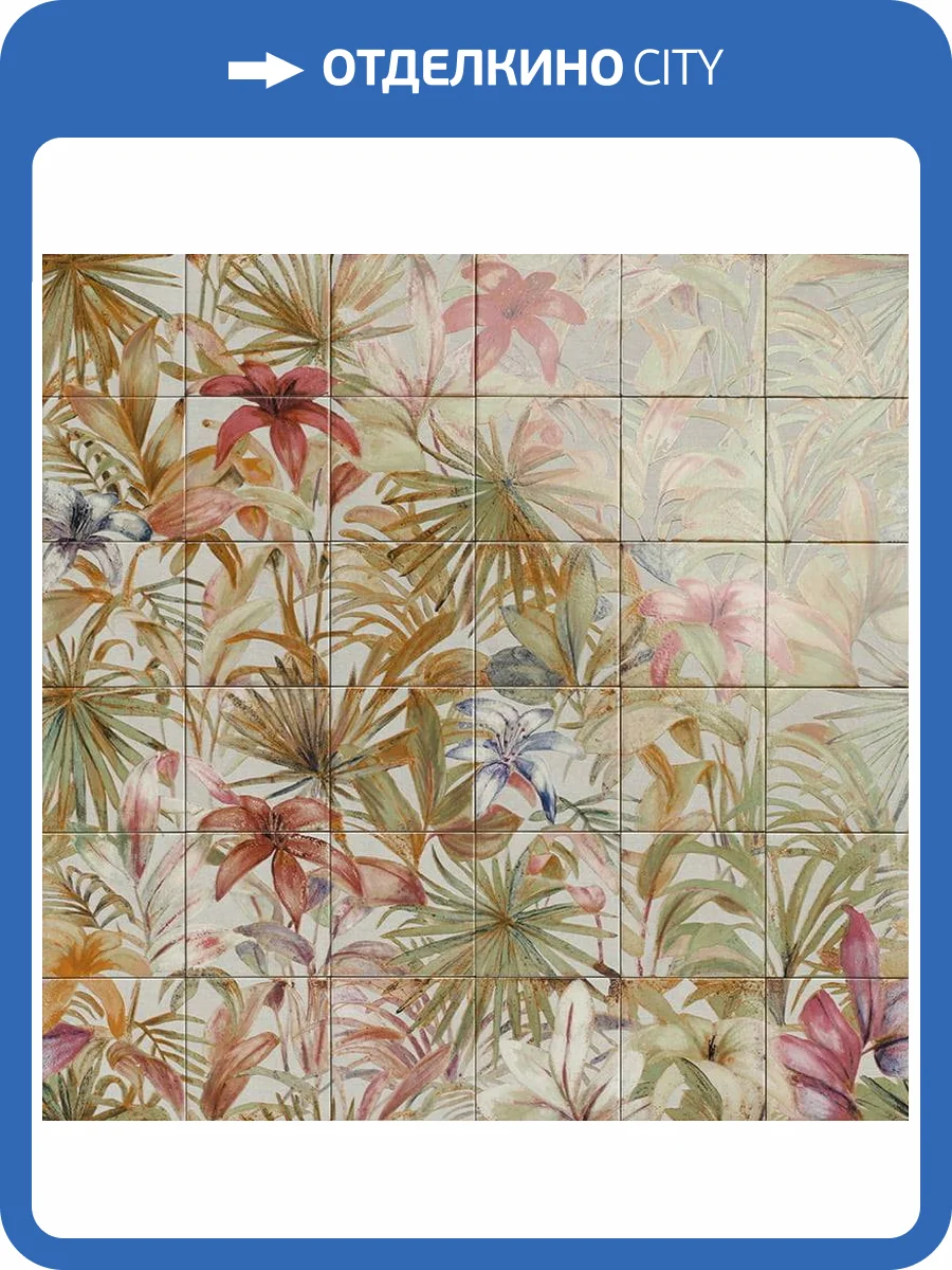 Панно Mainzu Bangkok Mural 90x90 фото 6