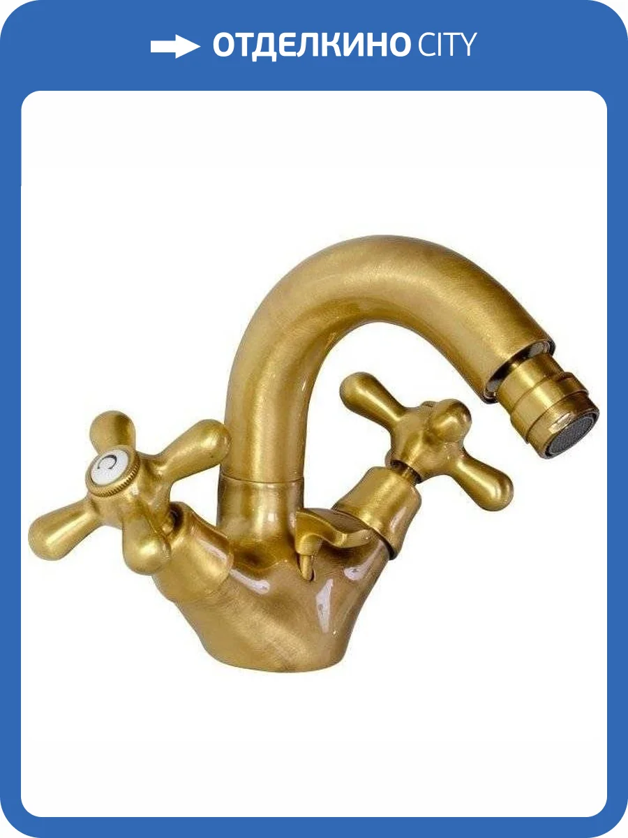 Смеситель для биде Nicolazzi Nuova Brenta 2537BZ с д/к бронза фото 3